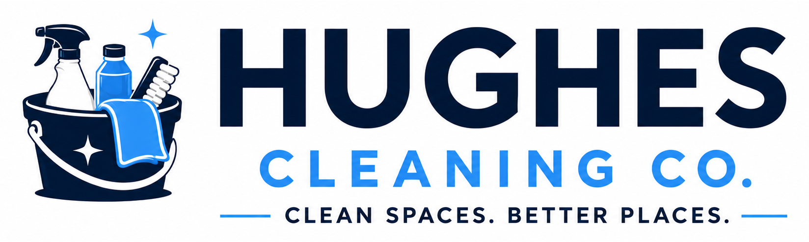 Hughes Cleaning Co. Logo